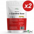 Atletic Food 100% Pure L-Carnitine Powder - 200 грамм (цитрус, 2 шт по 100 г)